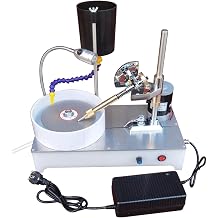 Precision Gemstone Grinding Polishing Angle Machine,Jewelry Polisher,Gem Faceting,Flat Grinder Lapidary,Digital Display,for Wood Carvings,Gold,Crafts,Seals,Glass,Crystal,Agate A1