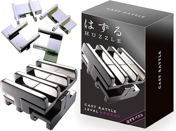 Rattle Original Hanayama Metal Cast Puzzle