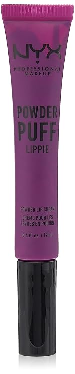 NYX PROFESSIONAL MAKEUP Powder Puff Lippie Lip Cream, Liquid Lipstick - Senior Class (Plum Purple)