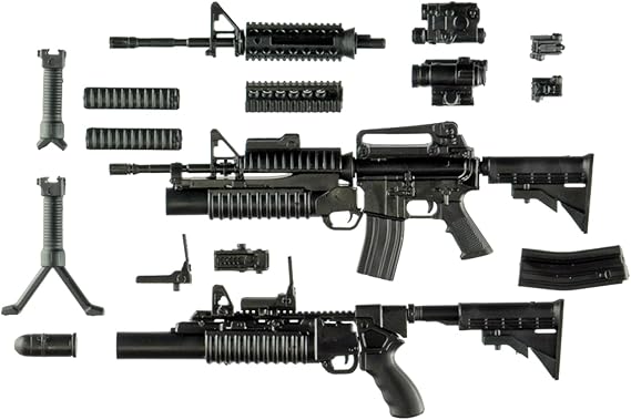 TOMYTEC Little Armory LA100 M4A1 & M203 Type 2.0 Plastic Model
