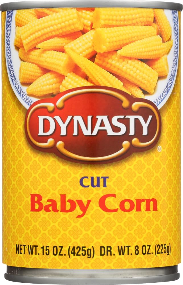 Dynasty Cut Baby Corn 15 Oz Pack of 3