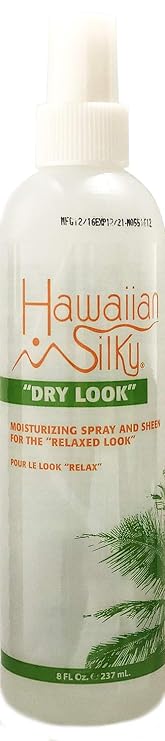 Hawaiian Silky dry look moisturizing spray, Green, 8 Fl Ounce