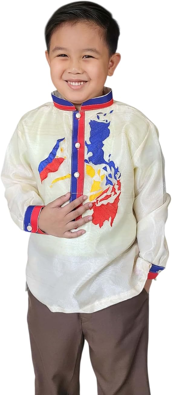 Traditional Filipino Barong Tagalog