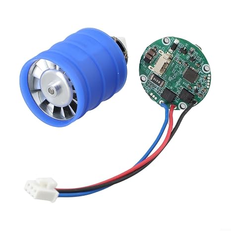 High Performance 12 Volt Dc Brushless Motor 110000 Rpm Turbo Blower Fan With Zinc Alloy Case And Copper Winding For Hair Dryers And Small Appliances(12V 9W+Solar panels)