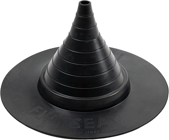 Black EPDM Flat Seal for Flat and Low Pitch Roofs with Single Ply or Bitumen Coverings FS25-175BU