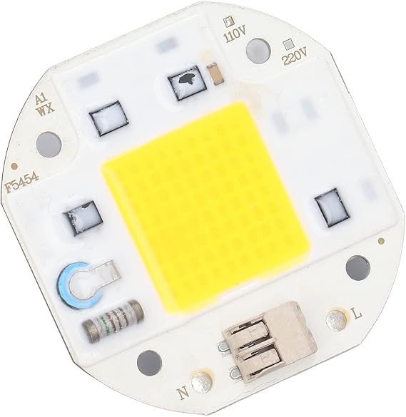 YWBL-WH COB LED Chip, COB Chip, COB Lamp Bead, Heat Dissipation Aluminum LED Chip High Brightness Low Power Consumption COB Light, Lighting & Ceiling Fans (70W Warm White)