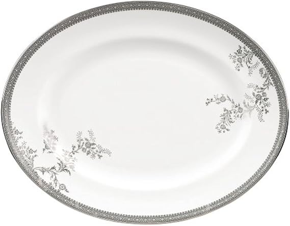 Vera Wang Wedgwood Vera Lace, Oval Platter