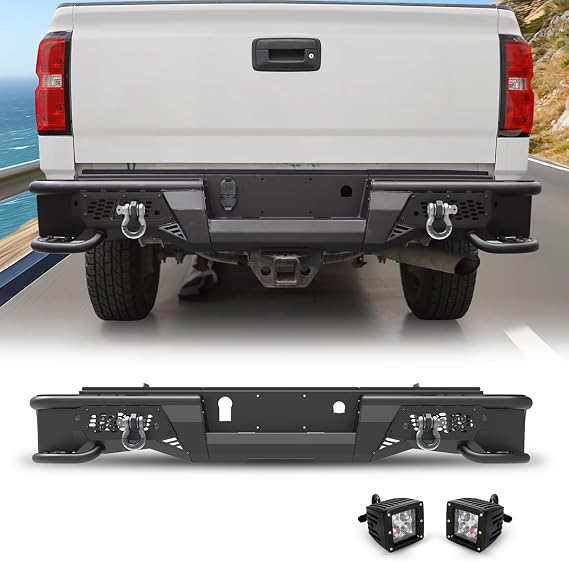 Modular 3-Piece Design with Parking Sensors Cutouts