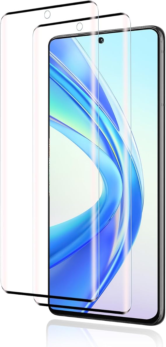 Pack of 2 Tempered Glass Screen Protectors for Samsung Galaxy S21 Ultra 9H Hardness Sensitive Touch Bubble-Free HD Clear Protective Glass Compatible with Samsung S21 Ultra Ultra Resistant Free