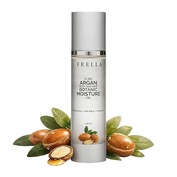 Argan Body Oil, For Body, Face and Hair, Travel Pack Botanic Moisturizing Oil, plant-based ingredient, For Female and Male, Size 3.4 fl oz