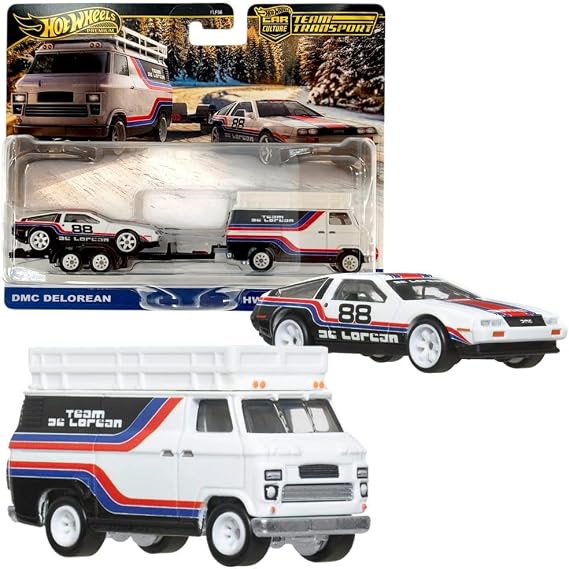 Hot Wheels Delorean DMC12 Otomatik Taşıma Toplayıcı
