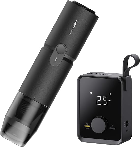 HOTO Handheld Vacuum & Tire Inflator Portable