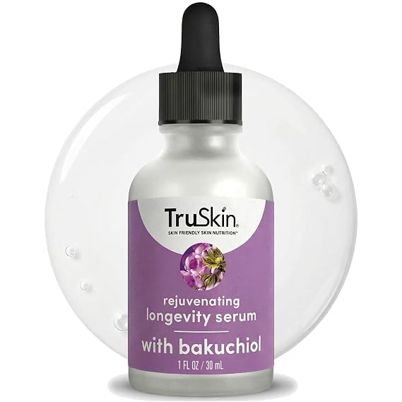 TruSkin Bakuchiol Face Serum, Gentle Retinol Alternative, 1 fl oz