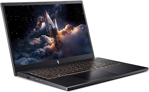 acer Nitro V 15.6 FHD IPS 165Hz Gaming Laptop|Intel Core i5-13420H|NVIDIA GeForce RTX 5050|Webcam|Backlit |Black| 16GB RAM | 512GB SSD |Windows 11 Home |Bundle with HDMI Cable