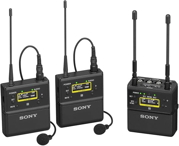 Sony UWP-D Dual Channel Receiver and Bodypack Package
