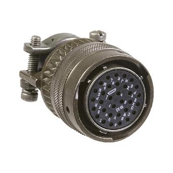 Amphenol - MS3116F18-32S - Circular Connector, MIL-DTL-26482 Series I, MS3116 Series, Straight Plug, 32 Contacts