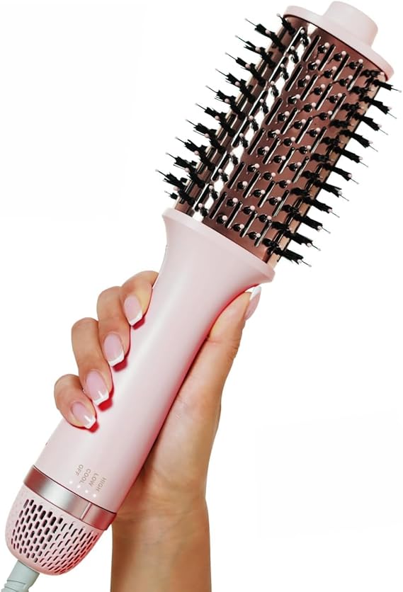 DISSTAR 5-in-1 Hair Blow Dryer Brush, Lightweight 3X Fast Drying 110000RPM