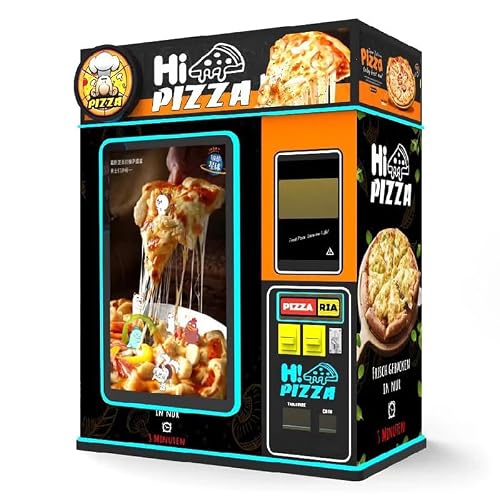 Outdoor Business Self-Service Cooking Hot Food Fully Automatic Pizza Vending Machines