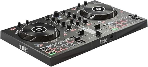 Hercules DJControl Inpulse 300-2 tracks with 16 pads and sound card