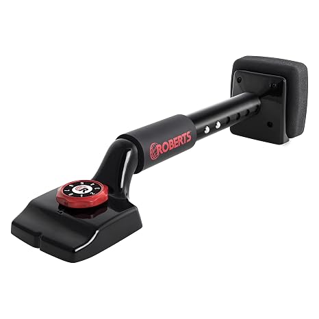 ROBERTS Economy Adjustable Knee Kicker,Black