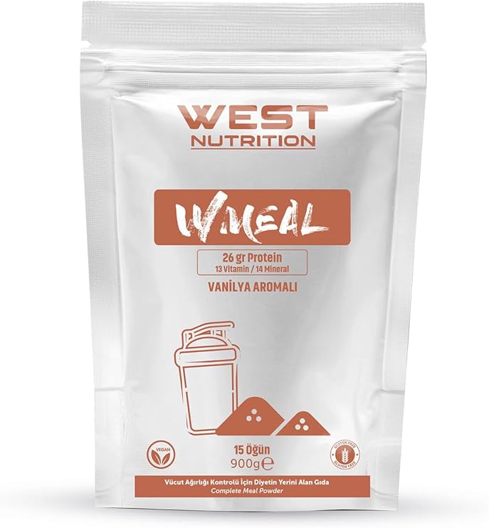 West Nutrition WMeal Proteinli Öğün Tozu 15 Öğün 900 gr Vanilya