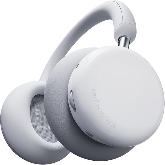 CMF by Nothing Kulaklık Pro Aktif Gürültü Önleyici Kablosuz Kulaklıklar Bluetooth 5.4 Kulak Üstü Kulaklık, 50H ANC Çalma Süresi, Bas ve Tiz Kaydırıcı, Özel EQ ve Mekansal Ses, Yüksek Çözünürlüklü LDAC