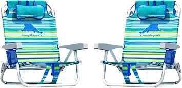 Tommy Bahama 2 Backpack Beach Chairs Stripes 2020 2Pack