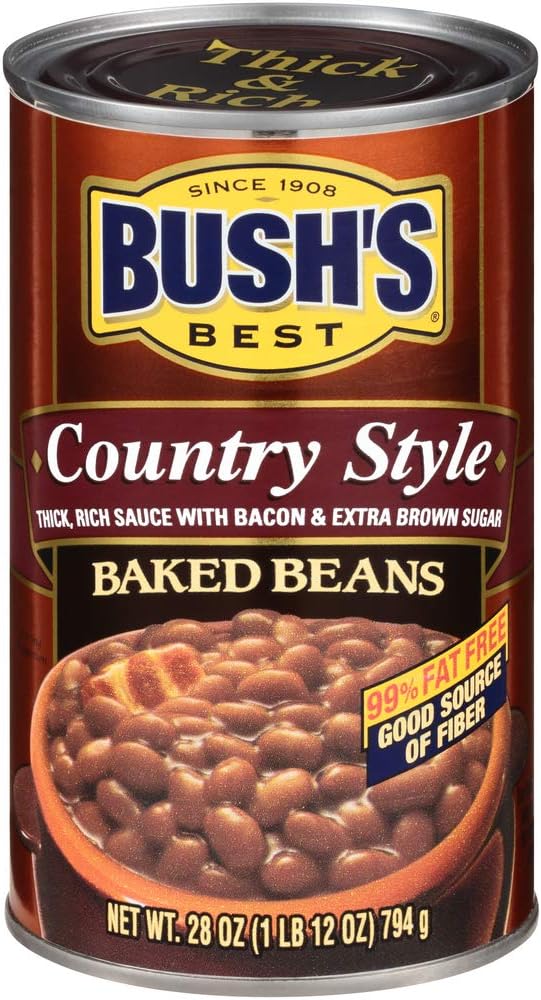 Bush's Best Country Style Baked Beans Can 794 g - Lot of 2