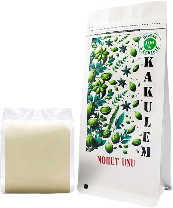 Kakulem GLUTENSİZ SERTİFİKALI Katkısız Nohut Unu (5 KG)