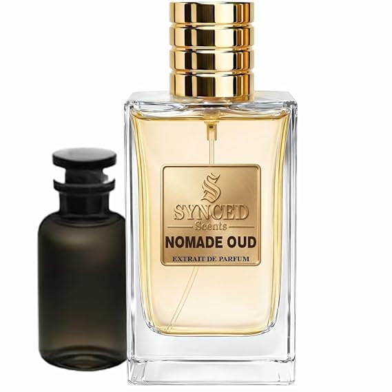 NOMADE OUD Inspired by Ombre Nomade Perfume for Men and Women - Long Lasting Oud Amber Fragrance - Intense Smoky Rich Rose Benzoin Incense Saffron Raspberry - 100 mL