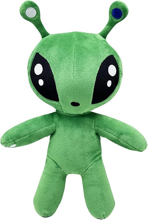MAIPAI 13inch Green Alien Plush Toy,Soft Alien Plush Stuffed Animal Dolls, Cute Aliens Plushies Plush Figure Pillow for Kids Boys Girls and Fans Christmas,Birthdays