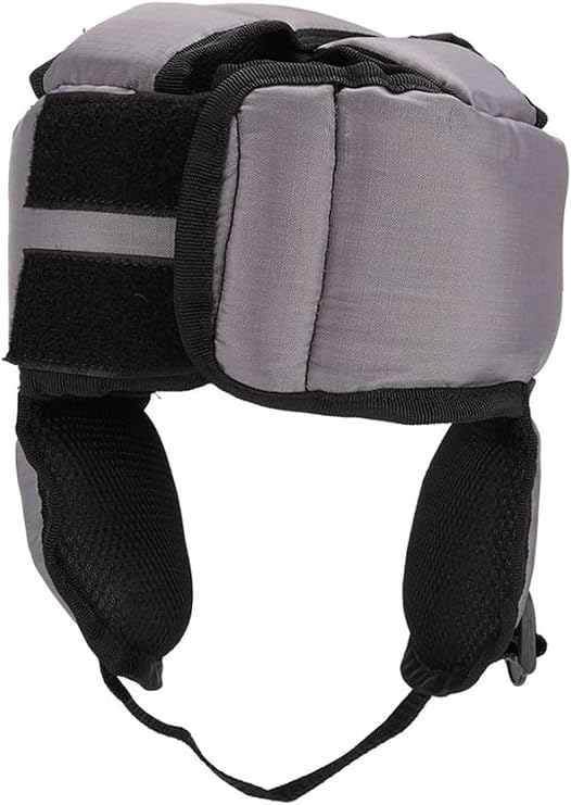 Head Protector Older Protection Helmet/Hat, Anti Shock Cap Adjustable Head Protection Hat, Thick Soft Hollow Out Full Head Protective Hat for Elderly Seniors Head Injury Shock Protection.