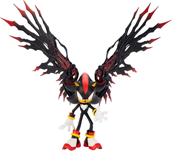 Sonic The Hedgehog Shadow Action Figure Six-Inch Scale Customizable Collector Edition Figure