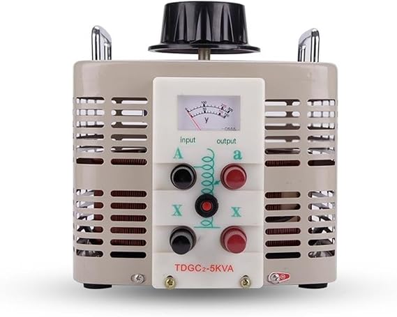 Regulator 5000W Contact TDGC2-5KVA AC Power 0-250V Adjustable Transformer 220V Single-Phase(TDGC2-0.5KVA,Output 0-250V)