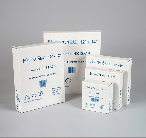 10" x 12" Hydroseal Shower Protection Barrier - 7 Pieces
