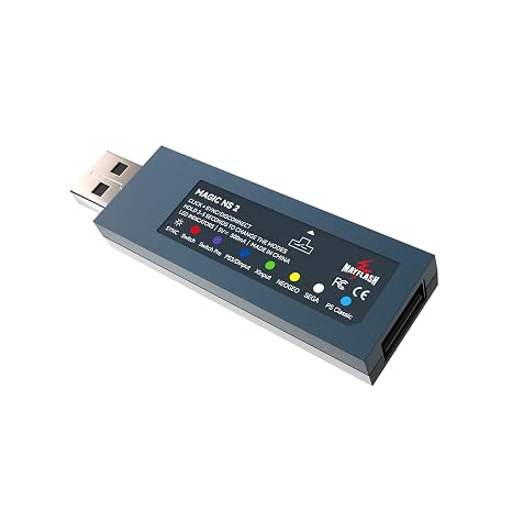 Mcbazel Mayflash Magic NS 2 Wireless USB Adapter for Switch/ Switch2/Switch OLED/Windows/Raspberry Pi, Compatible with Series X&S Controllers and More(Not support for Joy-Con 2 and Pro 2 Controller)