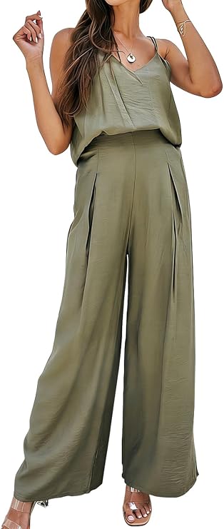 KEOMUD Two Piece Sets for Women Summer Matching Lounge Set
