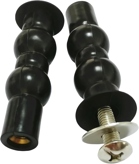 TUSHY Top-Mount Toilet Seat Bolts: with Expanding Rubber Nuts and Washers | Universal Top-Tightening Screws for Classic 3.0, Fresh and Spa 3.0