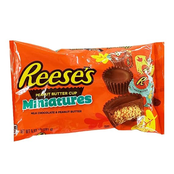 Reese's, Milk Chocolate Peanut Butter Cups Miniatures, 9.92 Ounce