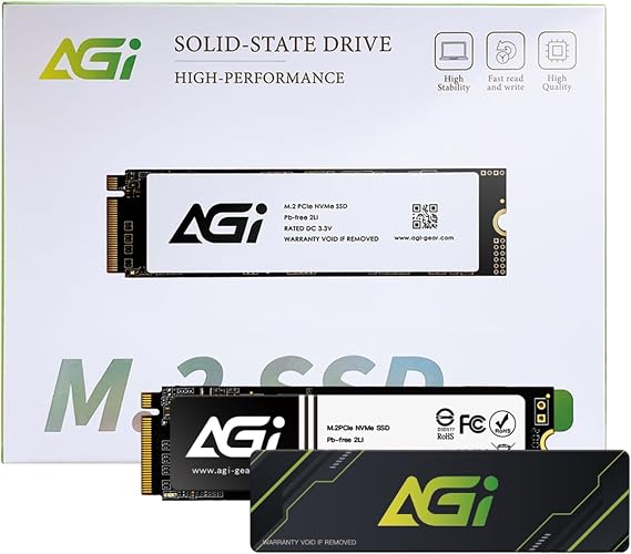 AGI AI818-43 PCIe Gen4x4 NVMe M.2 3D NAND 2TB SSD