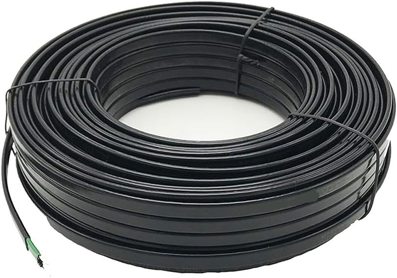 12V 24V 110V 220V Water Pipe Anti-freeze Frost Protection Heating Cable for Roof Self Regulating Electric Heater Wire12V5m