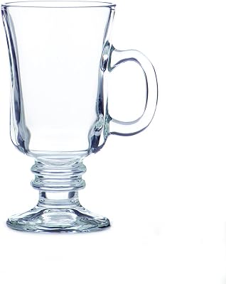 Libbey 8-12-Ounce Irish Coffee Mug, Clear