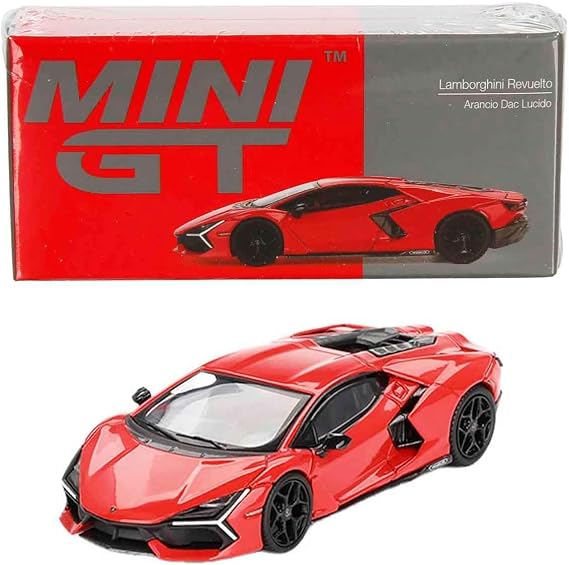 MINI GT 1/64 Lamborghini Levuerto Alancho Duck Lucid Right-Handle, Finished Product