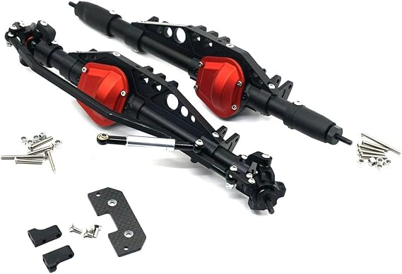 Aluminum Axle Front & Rear Axle for 1/10 RC Axial Wraith 90018 90048 90053