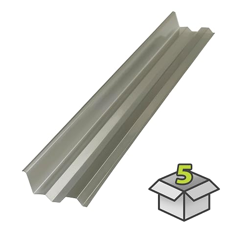 Suntuf Solar Grey Side Ridge Cap 50" (5PK), 706964