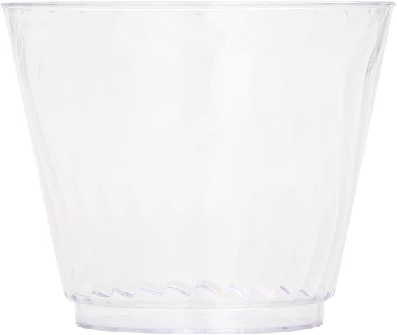 Chinet Cut Crystal Tumblers, 9 Ounce, 100 Count