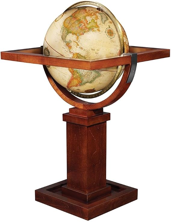 Replogle Globes 22712 Wright Globe, Large, Off-White