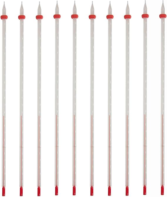 6300-10: Thermometer Red Alcohol Filled