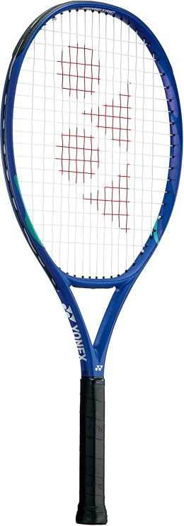 Yonex 08EZJ24G Tennis Hard Racket, Strung E-Zone Junior, 24, Blast Blue, G03