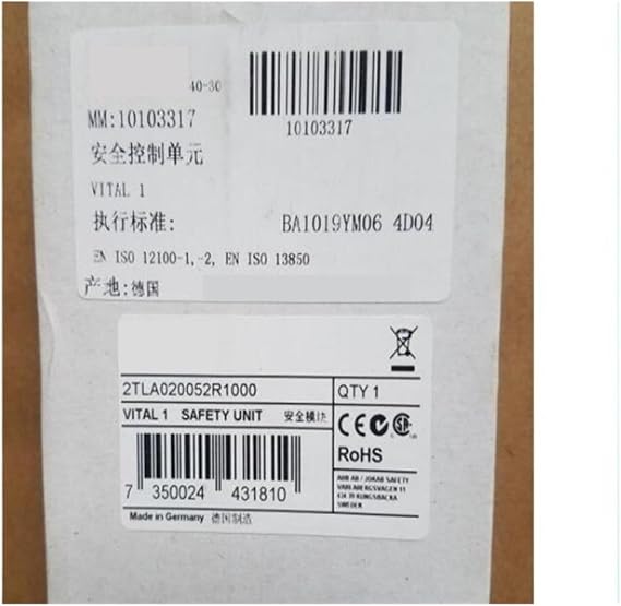 Safety Relay Control Unit Vital 1 2TLA020052R1000